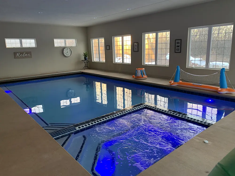 pool and spa